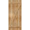 Ekena Millwork Spaced Board-n-Batten Shutters w/Z-Bar, Rough Sawn Western Red Cedar, 23W x 53H, PR RBS06Z23X053RWR - alternate 5